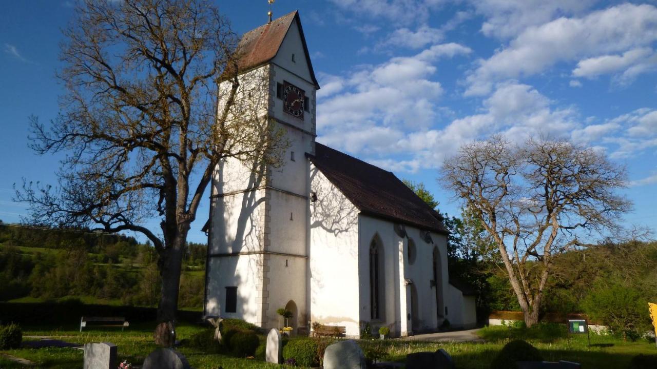 Ferienhaus Unteres Hart Gomadingen Esterno foto